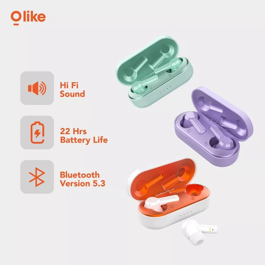 C_  Olike Wireless Earphones TWS Bluetooth 5.3 Low Latency T102