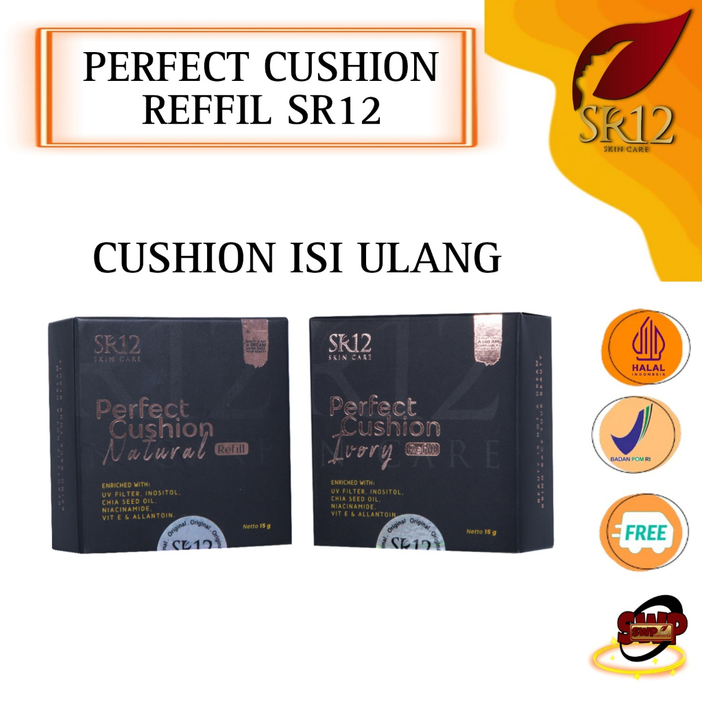Cushion bedak basah sr12 tahan lama bikin glowing wajah dan on seharian