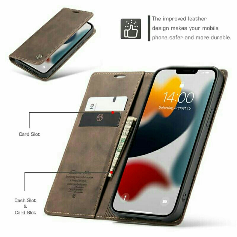 FLIP COVER DOMPET PREMIUM MAGNETIC SAMSUNG A13/A23/A33/S7EDGE