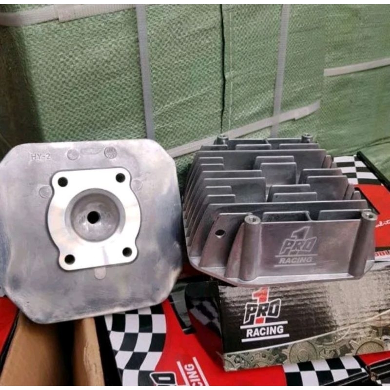 CYLINDER HEAD YZ125//BLOK HEAD YAMAHA Y 125 Z//YZ 125 PRO 1 RACING