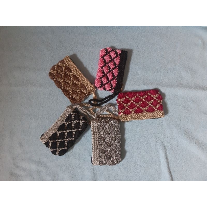 dompet koinmini rajut / dompet koinmini / dompet rajut / dompet hp