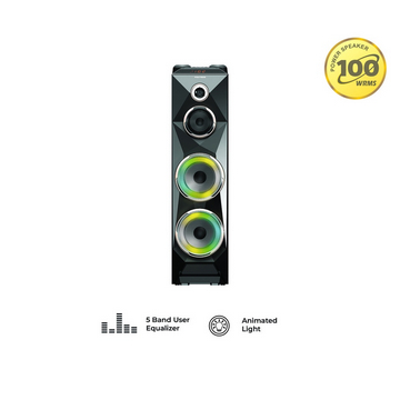 POLYTRON Bluetooth Speaker Aktif Karaoke 8 Inch PAS 8SCA22 /-FM