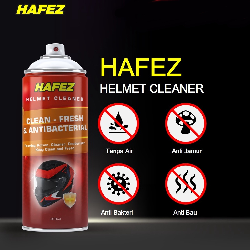 Helmet Foam Cleaner - Foam Pembersih Helm &amp; Menghilangkan Bau Helm