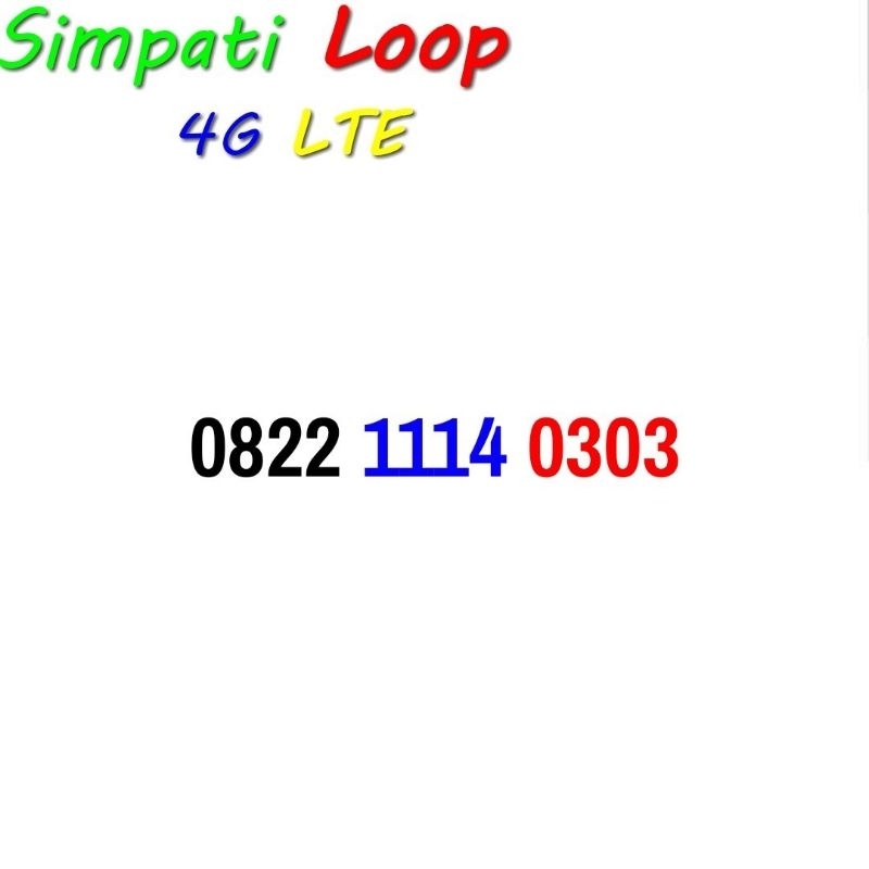 Simpati Loop 4G LTE Murah