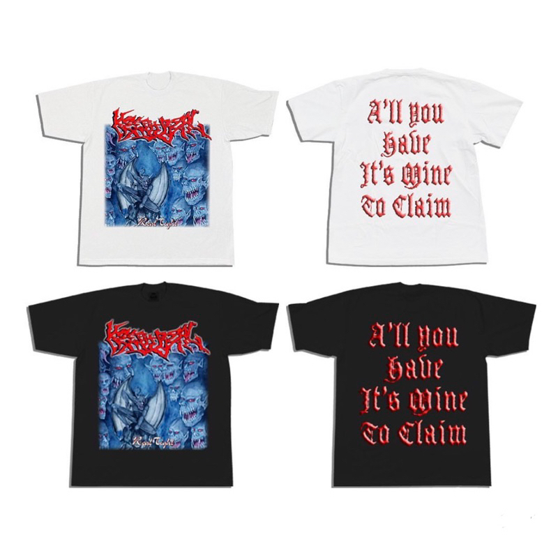 Gnobmel Tshirt KEEP IT REAL - REAL TIGHT BLACK AND WHITE Official Merchandise