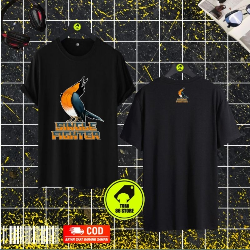 kaos burung tledekan terbaru