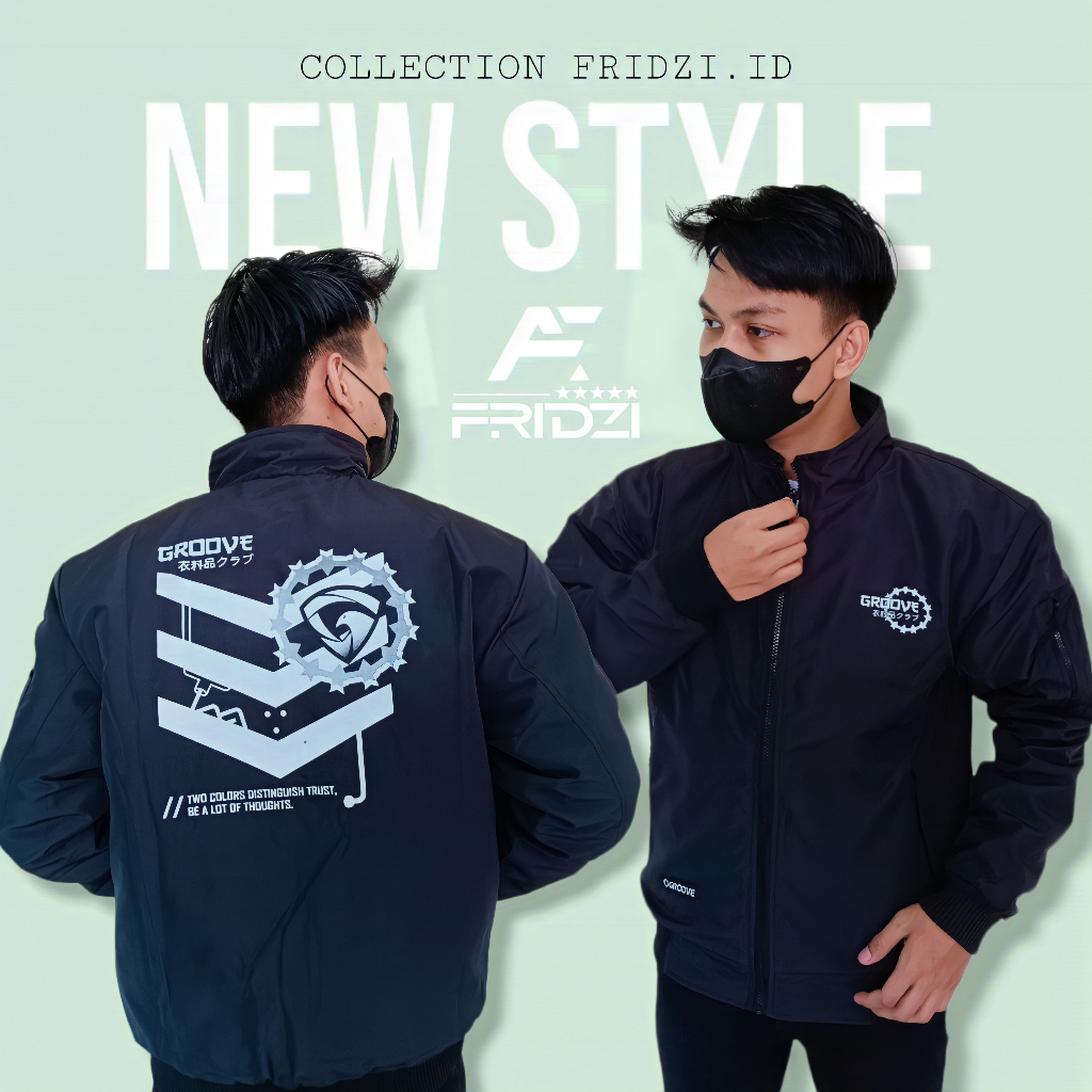 Jaket Pria Wanita Jacket Sport Jaket Anti Angin Jaket Parasut Taslan Jaket Motor Jaket Riding