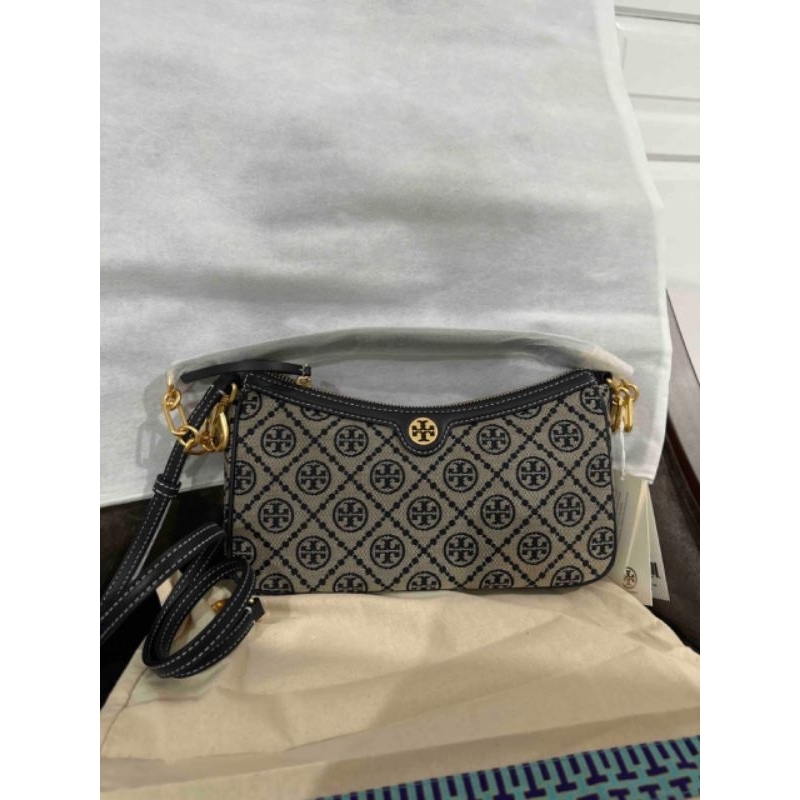 Emerson Shoulder T Monogram Studio  Navy