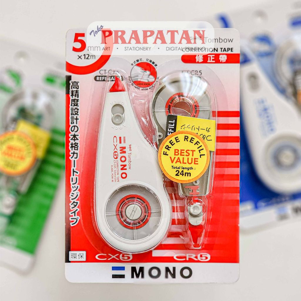 

Tombow Correction Tape CT-CX | Tip Ex Kertas