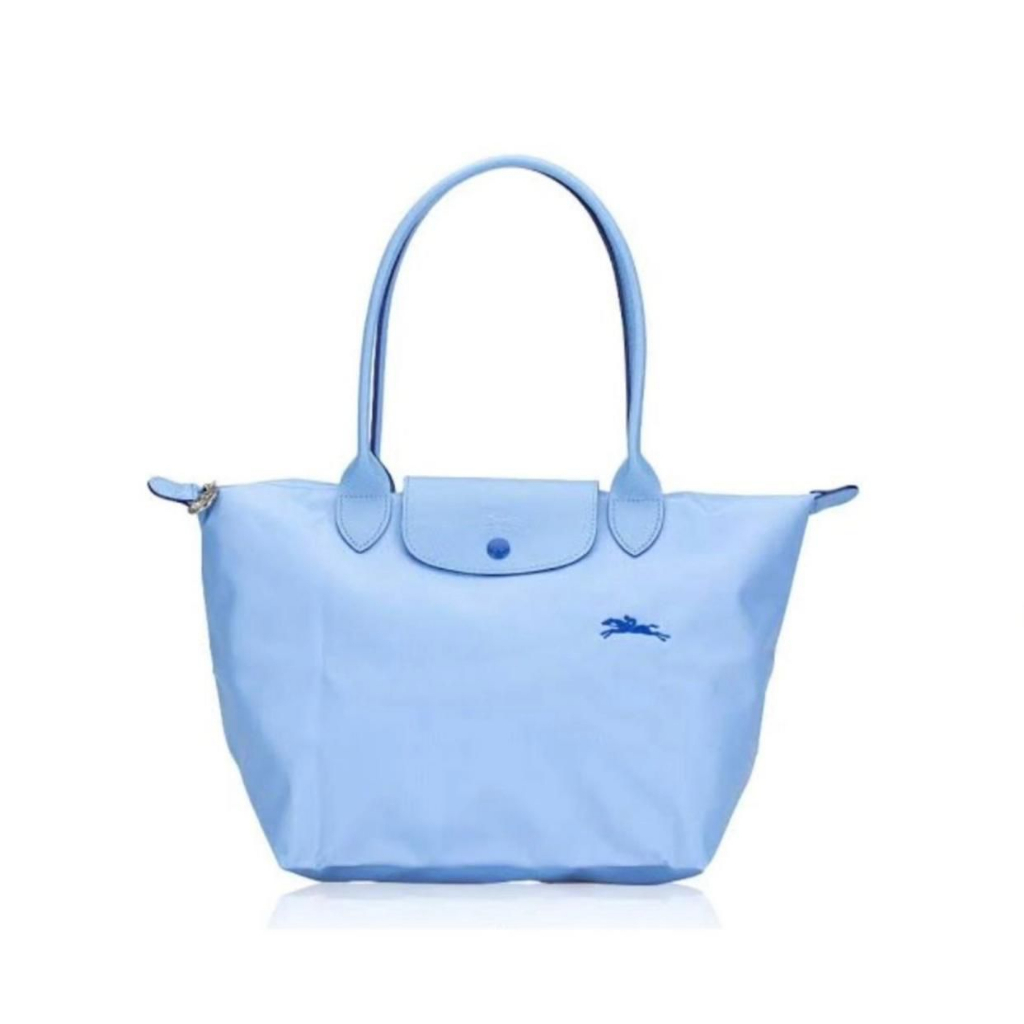 Longchamp Small Long Handle Light Blue // size Alas 26 Atas 36 Tinggi 23 cm