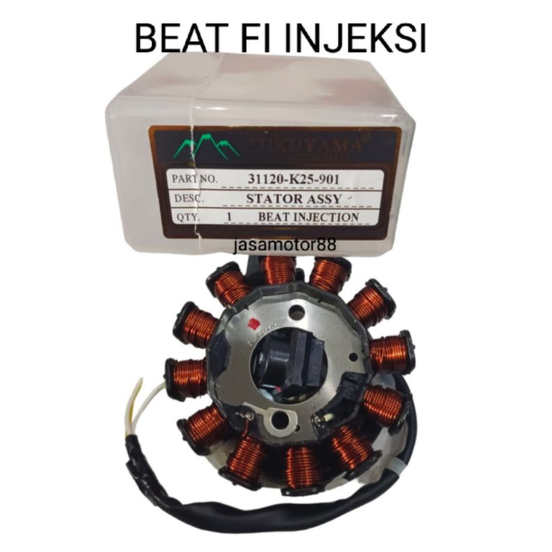 STATOR ASSY SPUL KOMPLIT HONDA BEAT FI BEAT INJEKSI