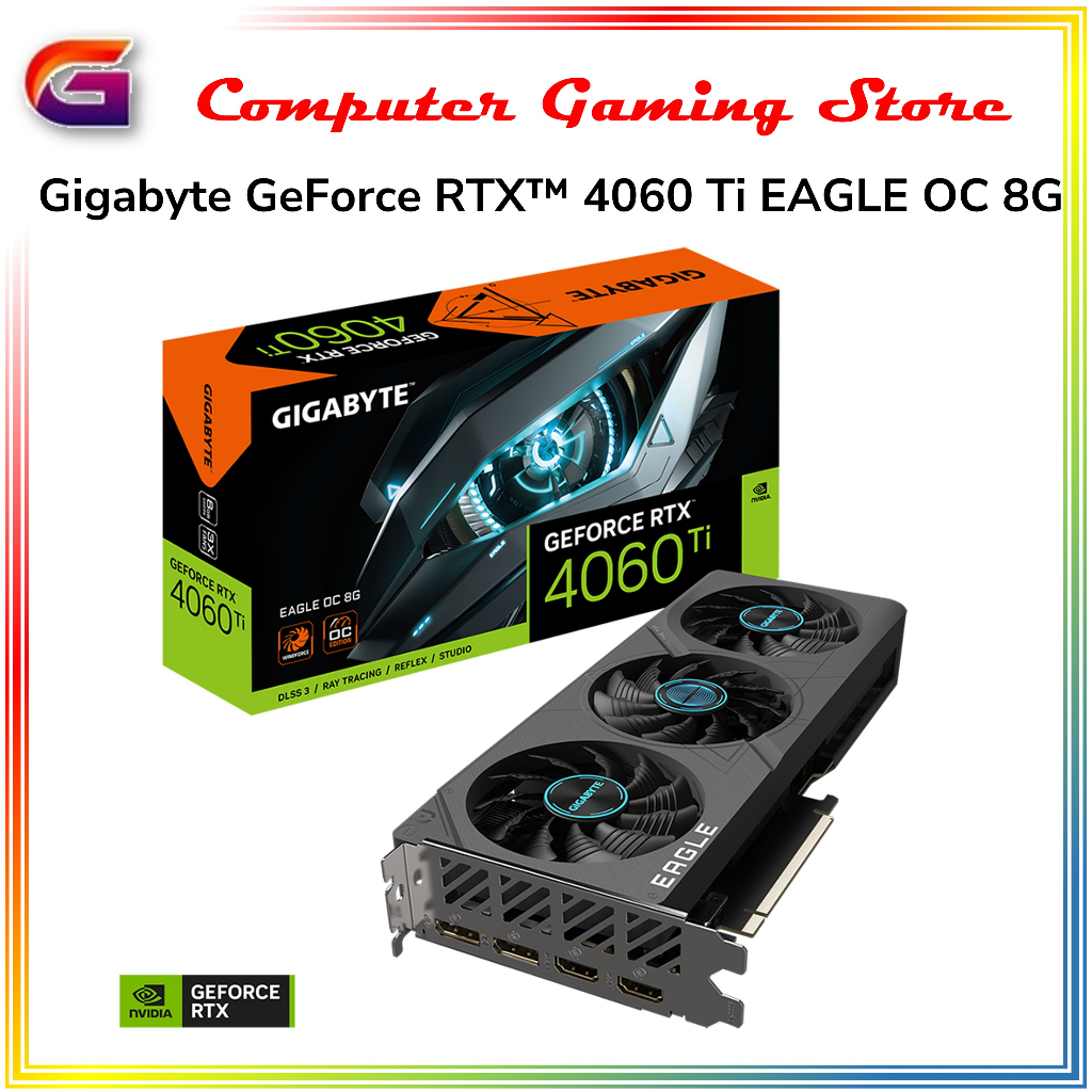 Gigabyte GeForce RTX™ 4060 Ti EAGLE OC 8G