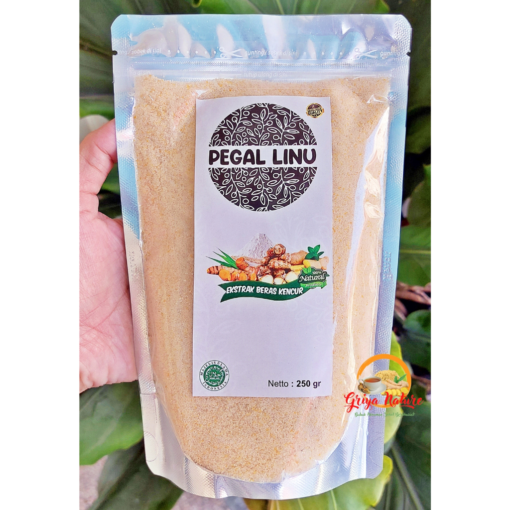 

[COD] GRIYA NATURE | Herbal Pegal Linu Instant 250 gr PIRT | Minuman Ekstrak Beras Kencur Bubuk | Jamu Imun Booster | Meningkatkan Stamina dan Nafsu Makan | Jamu Pegal Linu | Jamu Masuk Angin Perut Kembung | Jamu Obat Herbal | Serbuk Beras Kencur