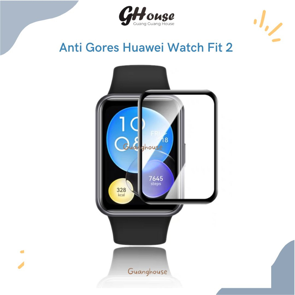 Anti Gores Huawei Watch Fit 2D 3D Screen Protector for Huawei Watch Fit 2 TPU Film Hydrogel