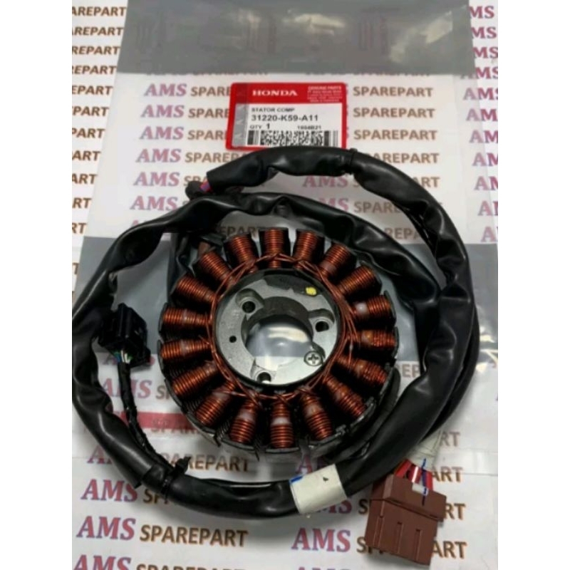31220-K59-A11 Spull Vario 150 Stator Comp Vario 150 Sensor CKP Vario 150 31220K59A11 Ori