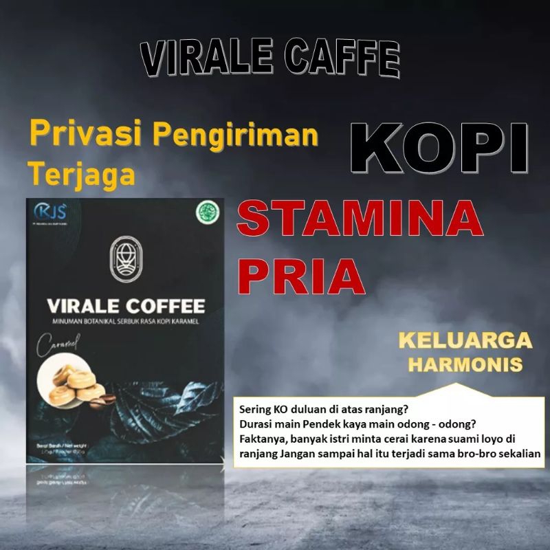 

Kopi Kuat Tahan Lama Pria Herbal - VIRALE COFFEE Stamina Pria Dewasa