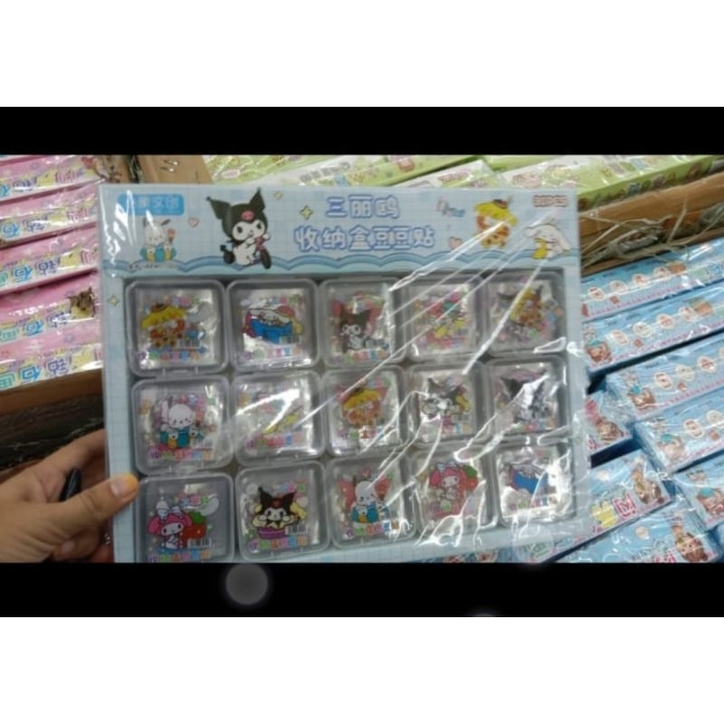 Paket Usaha Per pak 30pc Sticker Momo Kuromi Cup Mika