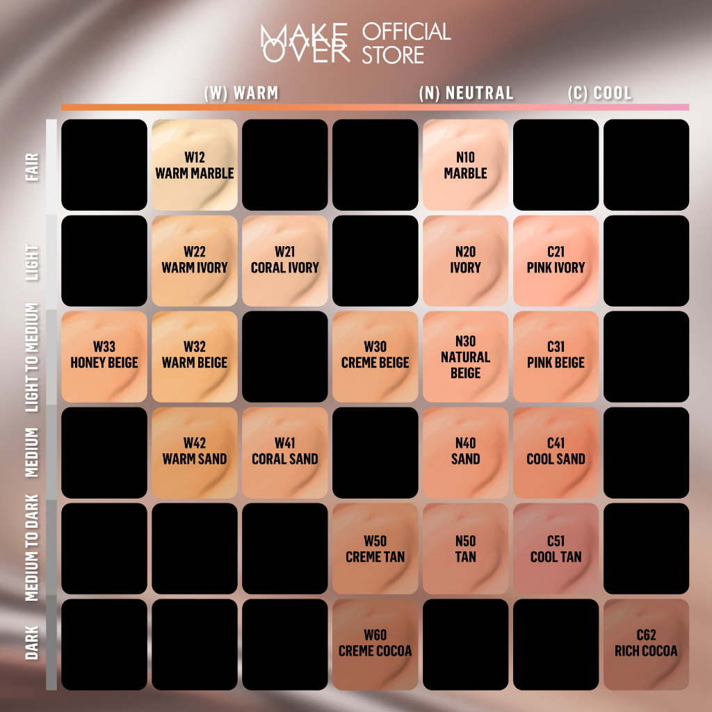 MAKE OVER Powerstay Matte Powder Foundation 12 g