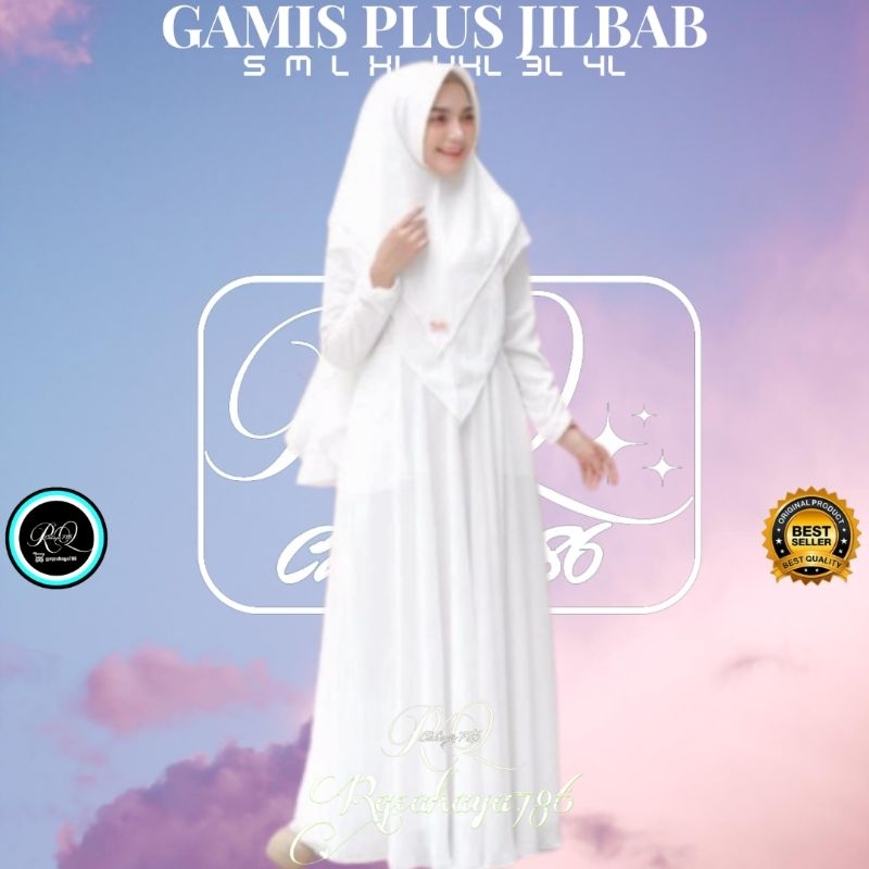 MAYRA SYARI PLUS KHIMAR UKURAN M - L - XL - XXL GAMIS SYARI BUSUI JUMBO MURAH DRESS SET JILBAB KONDANGAN PESTA TERBARU BUSUI POLOS SERAGAM BAJU WANITA FASHION MUSLIM REMAJA HAJI UMROH TERLARIS DISKON PREMIUM BERKUALITAS REMAJA BIG SIZE MAYRA