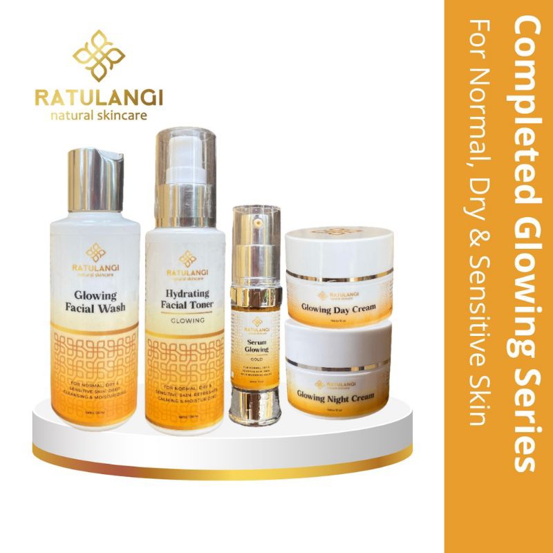 Paket RATULANGI NATURAL SKINCARE COMPLETED GLOWING SERIES