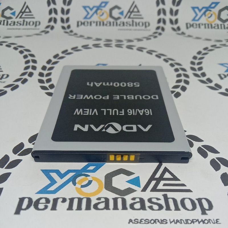 BATRE BATREI BATERAI BATTERY ADVAN I6A I6 A I 6A I 6 A I6 FULL VIEW (5800 mAh) ORIGINAL BATREI HANDP