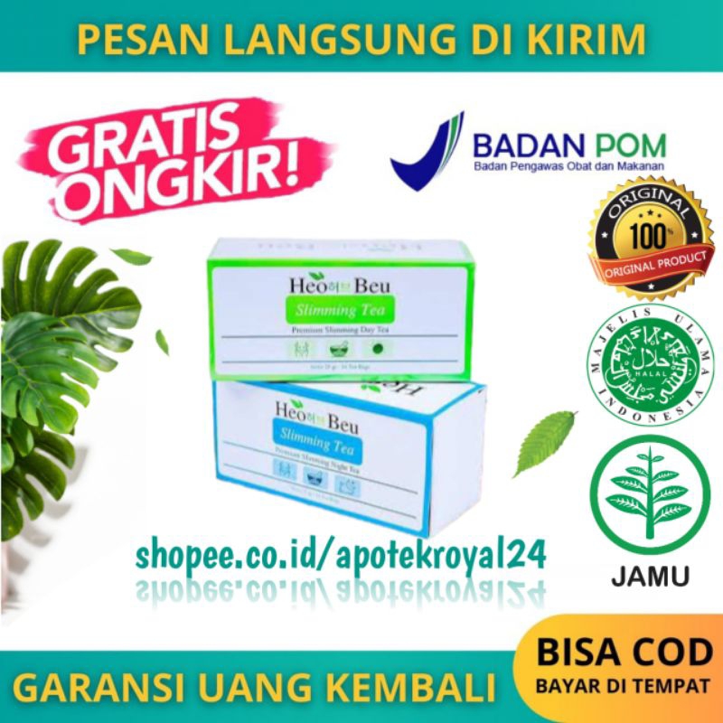 TEH HEO BEU TEH DIET KOREA HEOBEU TEH PELANGSING HEO BEU SIlimming TEA