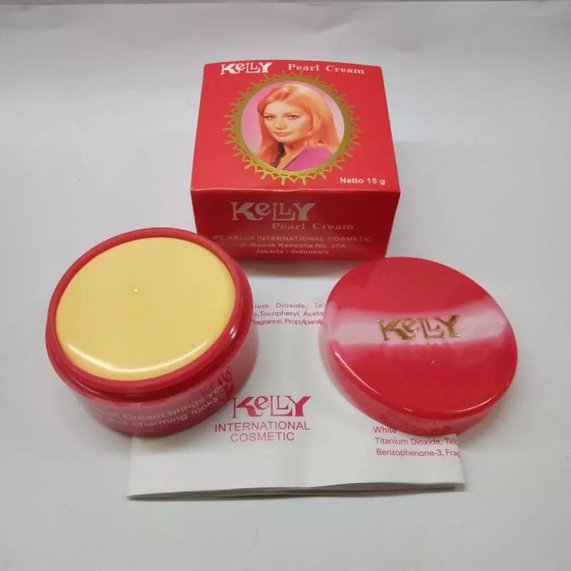 Cream Kelly pearl 15 gram BPOM