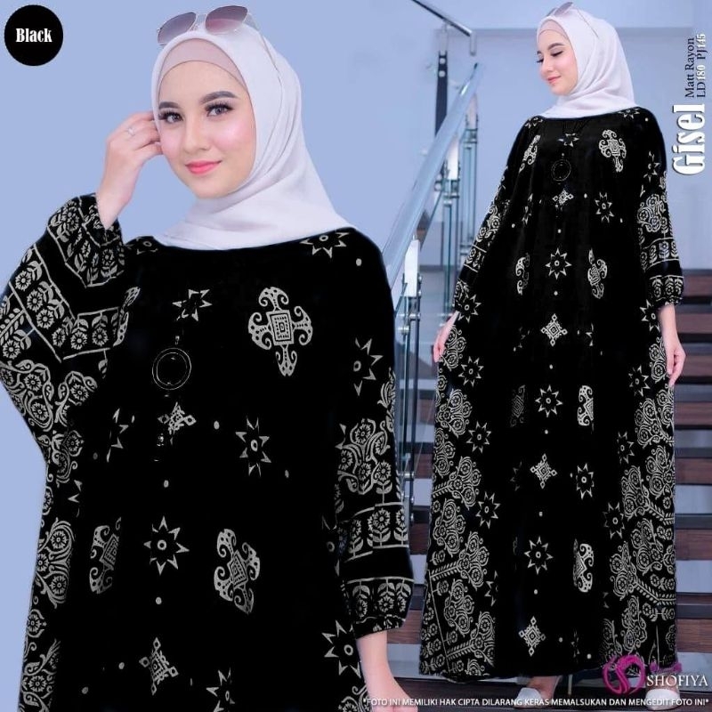 KAFTAN MOTIF TERBARU WARNA SOFT TREND 2023 GITHA KAFTAN JUMBO BAJU LEBARAN KAFTAN MEWAH