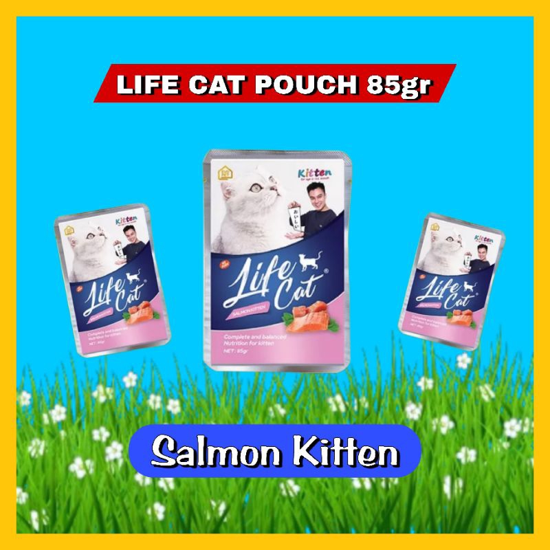 GPSS- Life Cat Pouch Baim Wong 85gr Kitten Adult Makanan Kucing Basah Snack Kucing Basah Camilan Kucing Cemilan Kucing Anjing Wet Food Life Cat Puoch 85gr Makanan Kucing Anjing Lifecat Dry Ford Cat Dog