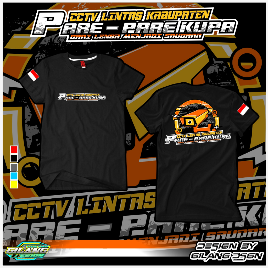 Kaos CCTV LINTAS Pare Pare