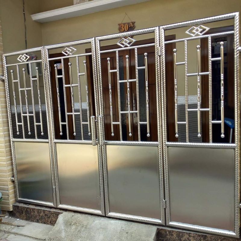 pagar stainless minimalis