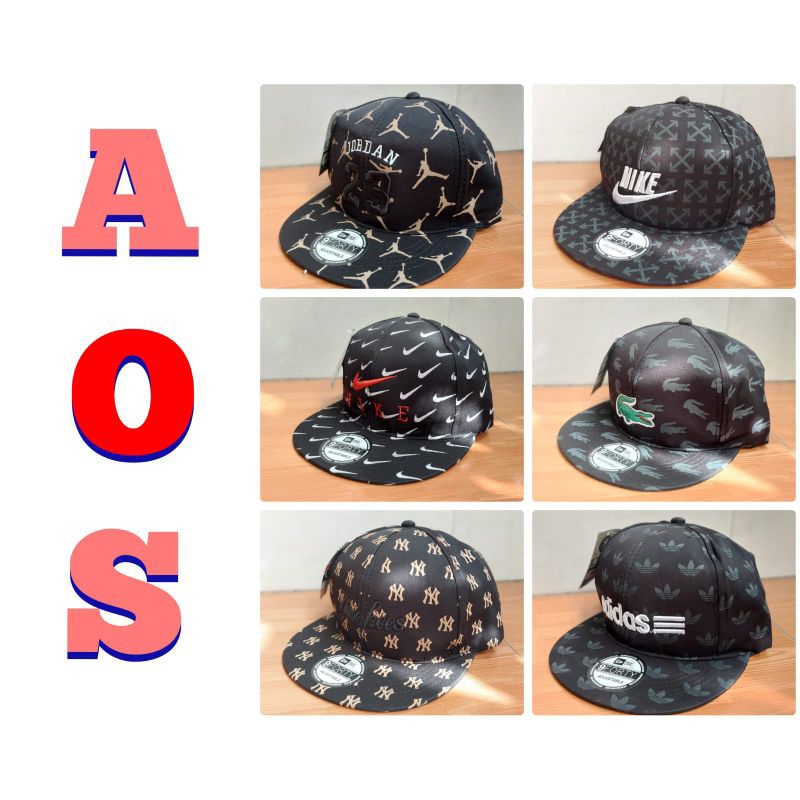 Topi Snapback Full Print // Hip Hop Dewasa