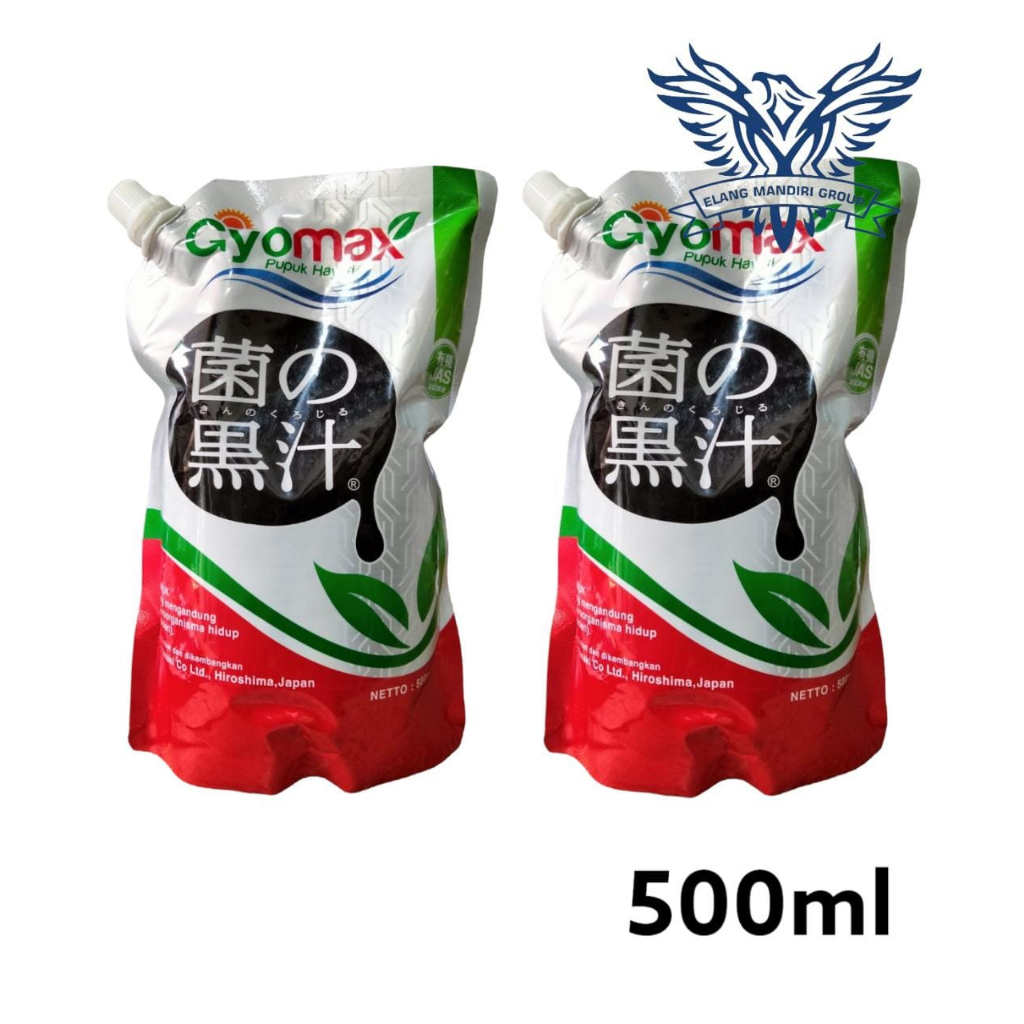 GYOMAX Sachet 500ml pupuk hayati jepang Agromax Alami Sukses