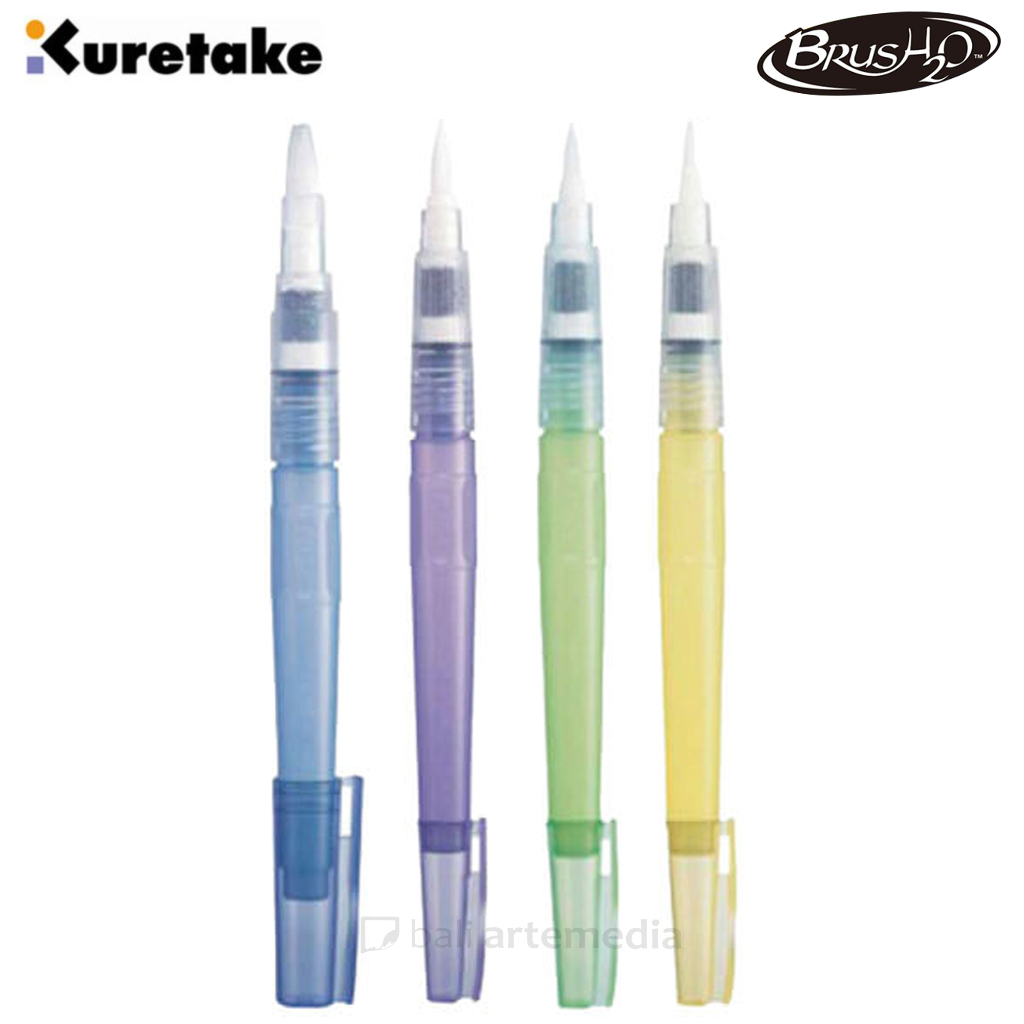 Kuretake Zig BrusH2O Water Brush - Detailer - Compact Size