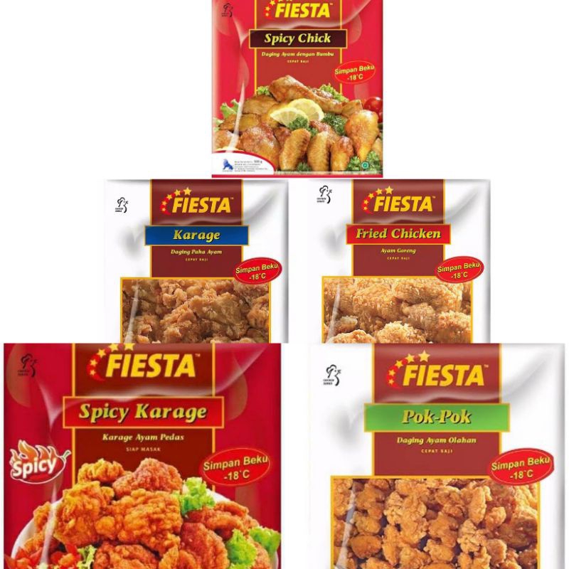 Fiesta Spicy Chicken/Fiesta Spicy Chick 500gr/Fiesta Karage/Fried Chicken Fiesta