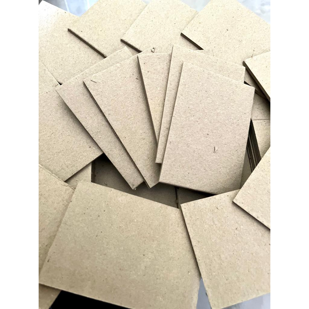 KARTON YELLOW BOARD TEBAL PACKING PHOTOCARD KPOP A6 2mm 3mm