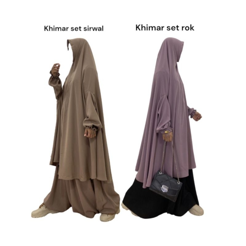 Murah Khimar Tangan Set Khimar Tangan Set Sirwal Akhwat Khimar Lengan