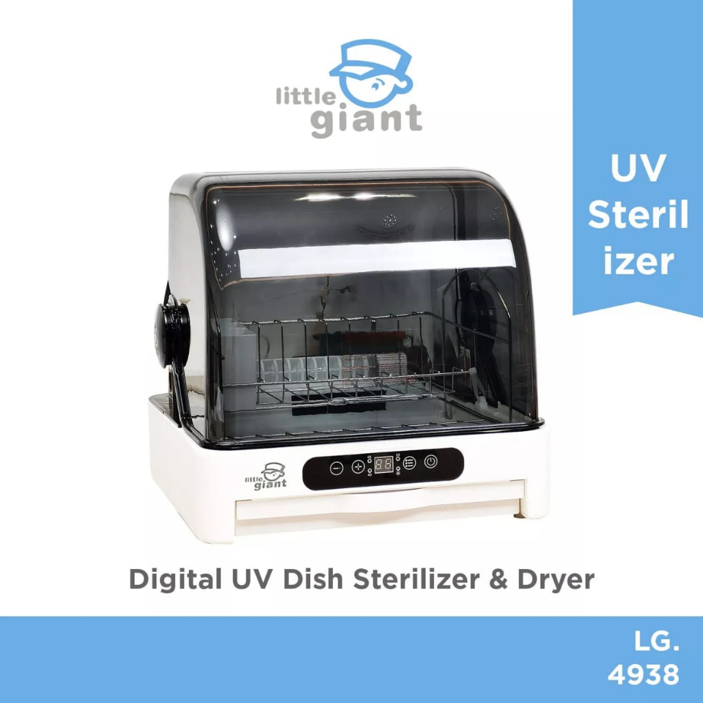 Little Giant Digital UV Dish Sterilizer &amp; Dryer LG4938 - Mesin Steril perlengkapan anak