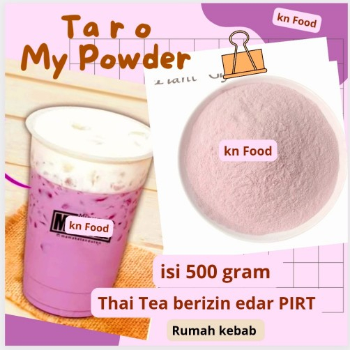 

Bubuk Minuman Bubble Drinks Taro 500gr Rasa Taro Bubble Drink