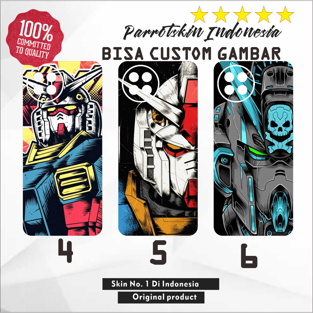 Garskin Skin Itel S23 back case Anime bisa custom