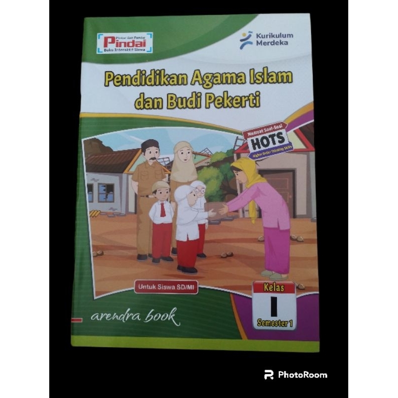 Lks Pindai pendidikan agama islam dan budi pekerti  kelas 1 SD kurikulum merdeka penerbit Arya duta terdiri dari 96 halaman semester 1