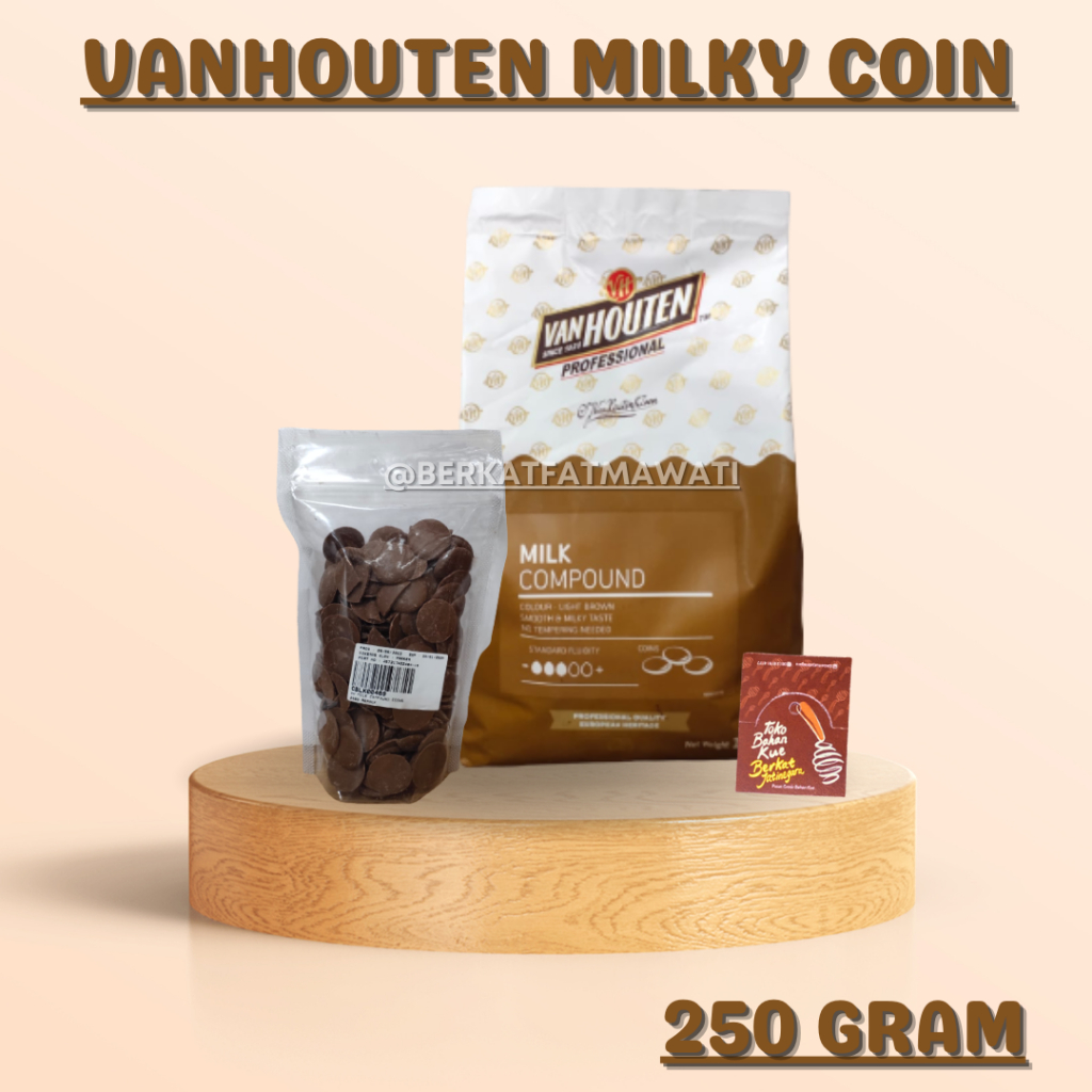 

COKLAT COINS / VAN HOUTEN DARK COMPOND COINS /250 GRAM