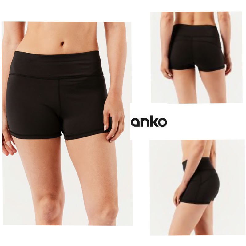 Anko micro biker short pants celana pendek olahraga wanita branded sisa ekspor