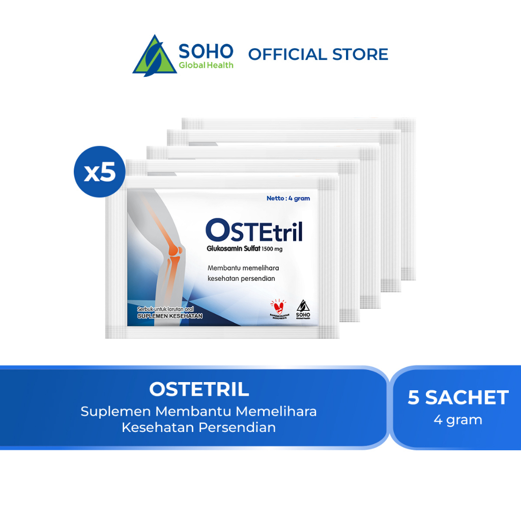 Ostetril Suplemen Membantu Memelihara Kesehatan Persendian 5 sachet
