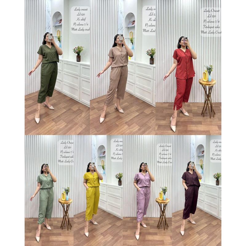 One Set Lady Nadine By Annisa Fashion // Bisa COD