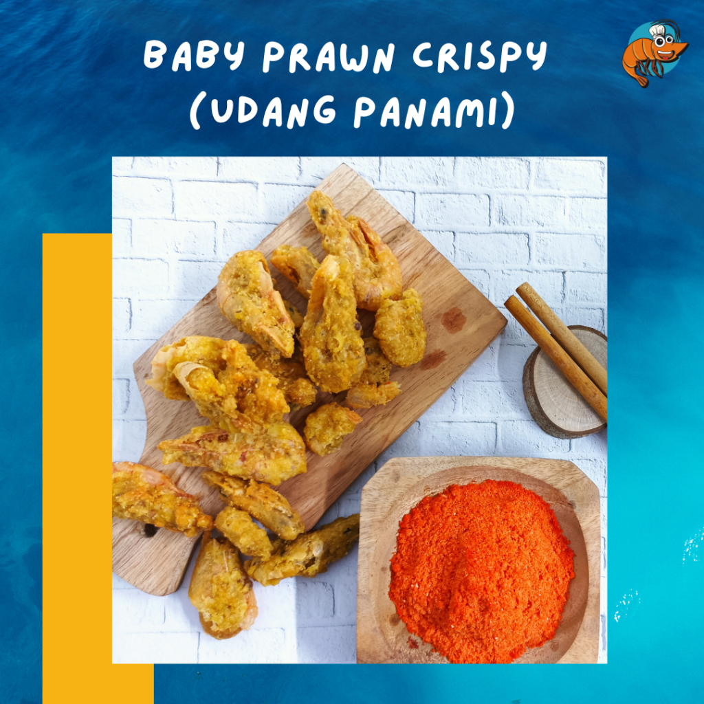 

Cemilan Halal Baby Prawn Crispy (Udang) - 30 Gram