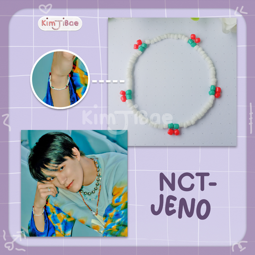 Gelang NCT Jeno, Beads Bracelet Kpop