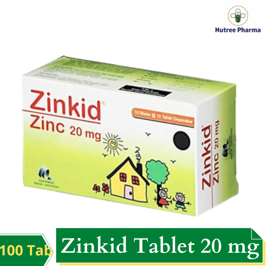 ZINKID TABLET 20 MG BOX ISI 100 TAB