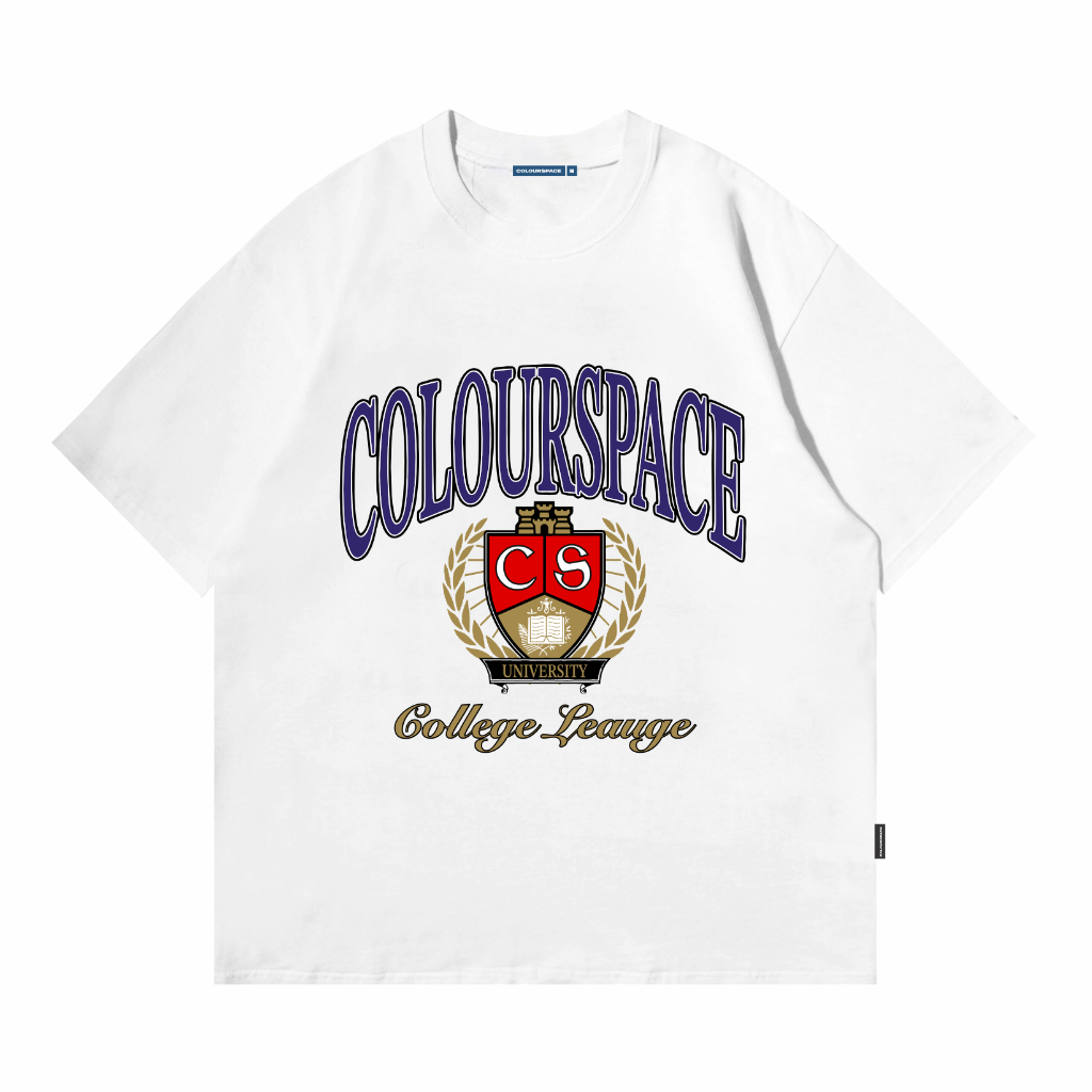 Kaos Oversize Colourspace - College TO 060 - White