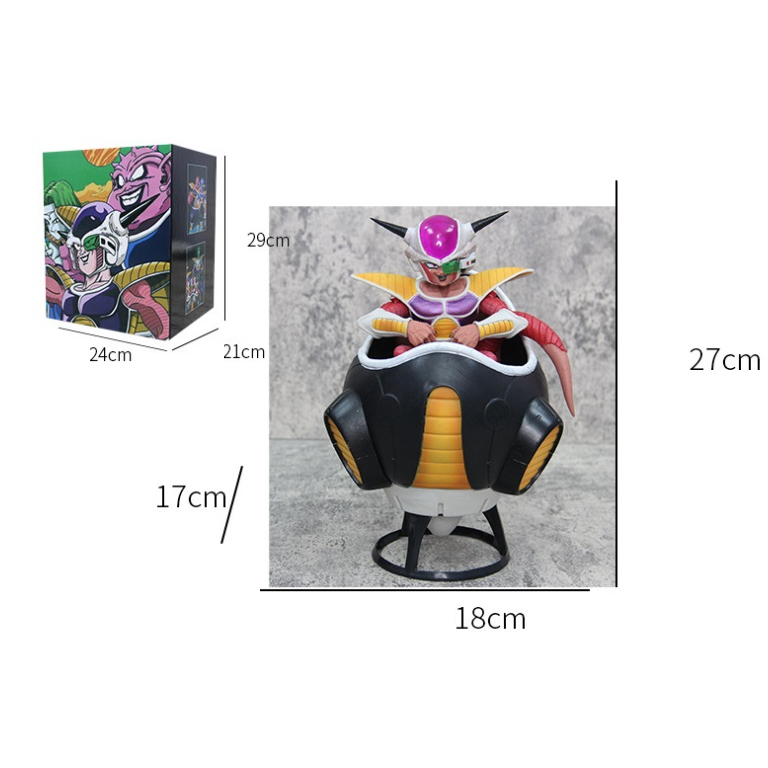 Action Figure Dragon Ball Frieza Pesawat Tinggi 27CM